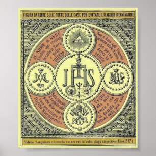 Holy Name Emblem Poster
