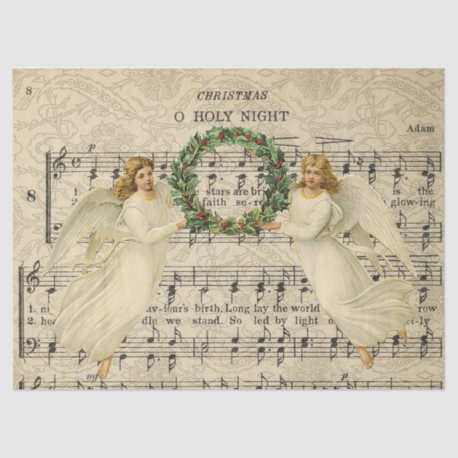 Holy Night Decoupage Paper (Front)