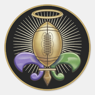 Holy NOLA Trophy (p) Classic Round Sticker