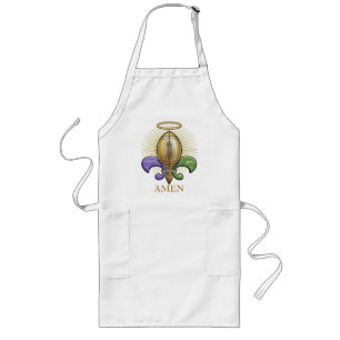 Holy NOLA Trophy (p) Long Apron
