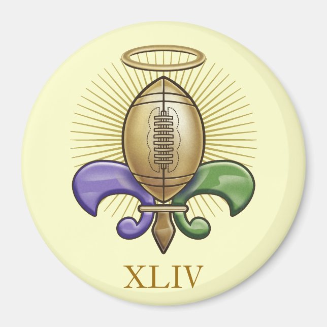 Holy NOLA Trophy (p) Magnet (Front)