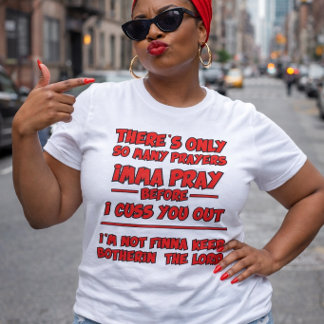 Holy Patience Running Low T-Shirt