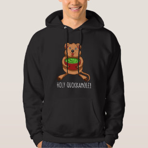 Holy Quokkamole Quokka Avocado Guacamole Australi Hoodie
