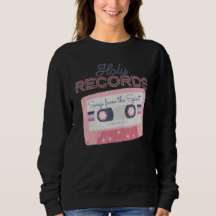 Holy Records Songs From the Spirit Vintage Christi Sweatshirt