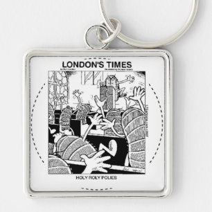 Holy Roly Polies Funny Key Ring