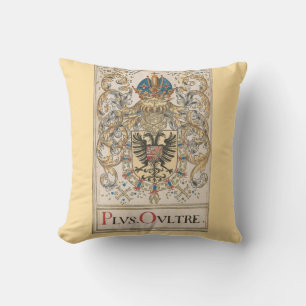 Holy Roman Emperor Charles V coat of arms Cushion