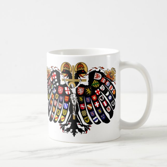 Holy Roman Empire Coat of Arms Coffee Mug (Right)