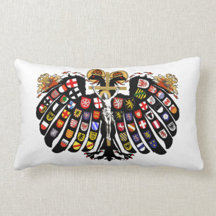Holy Roman Empire Coat of Arms Lumbar Cushion