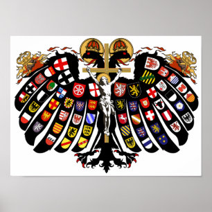 Holy Roman Empire Coat of Arms Poster