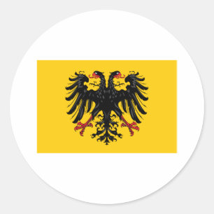 Holy Roman Empire Flag Classic Round Sticker