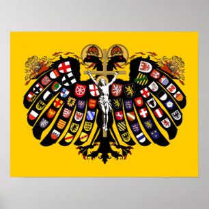 Holy Roman Empire Flag Poster
