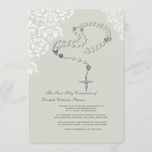 Holy Rosary Religious Invitation