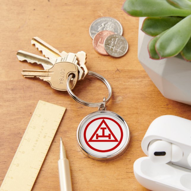 Holy Royal Arch Freemason Masonic  Key Ring (Desk)