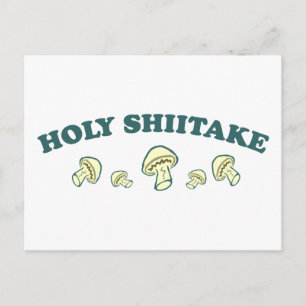 Holy Shiitake Postcard
