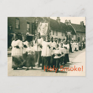Holy Smoke! Postcard