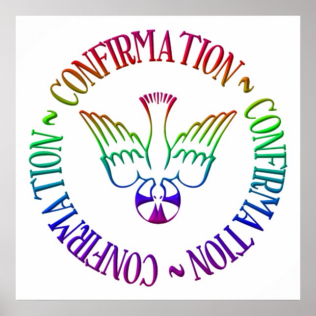 Holy Spirit - Confirmation Poster (Front)