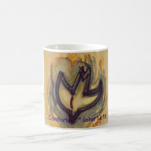 Holy Spirit Dove, "...Comforter..." John 14:16,... Coffee Mug