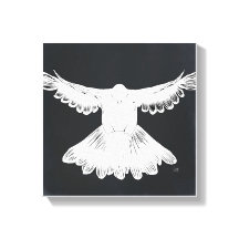 Holy Spirit Dove Design Comic Style No. 2 Black
