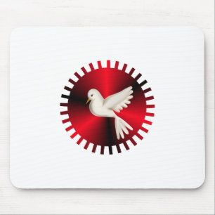 Holy Spirit Dove Mouse Pad