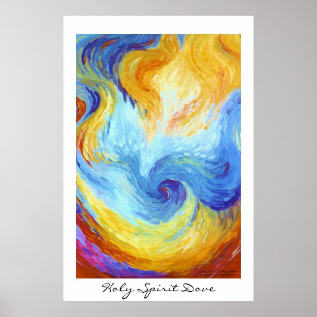 Holy Spirit Dove Poster (Front)