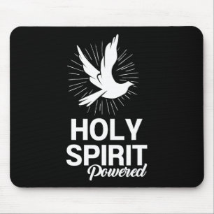 Holy Spirit Dove Powered Christian Gifts For Men A Mouse Pad