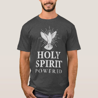 Holy Spirit Dove Powered Christian Gifts For Men A T-Shirt
