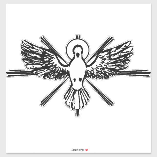 Holy Spirit Dove Religious Confirmation and Peace  (Sheet)