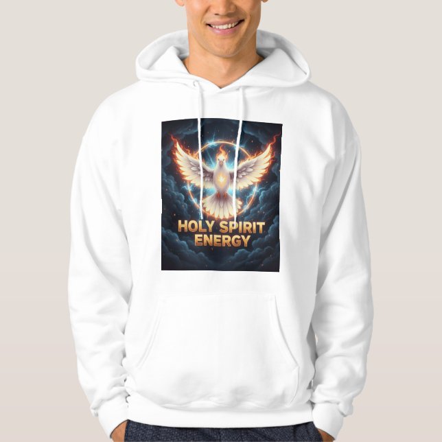  Holy Spirit Energy Christian Men’s T-Shirt  Hoodie (Front)