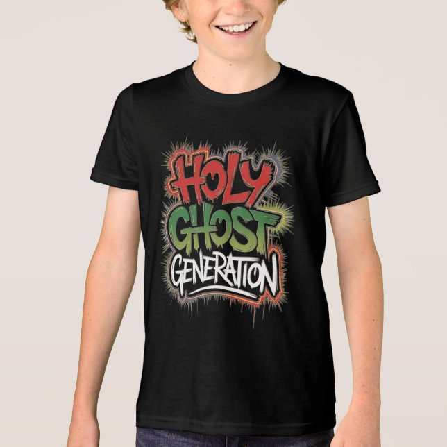 Holy Spirit Generation Tri-Blend Shirt (Front)