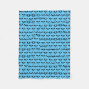 Holy Spirit in form of dove Fleece Blanket