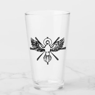 Holy Spirit in form of dove Glass