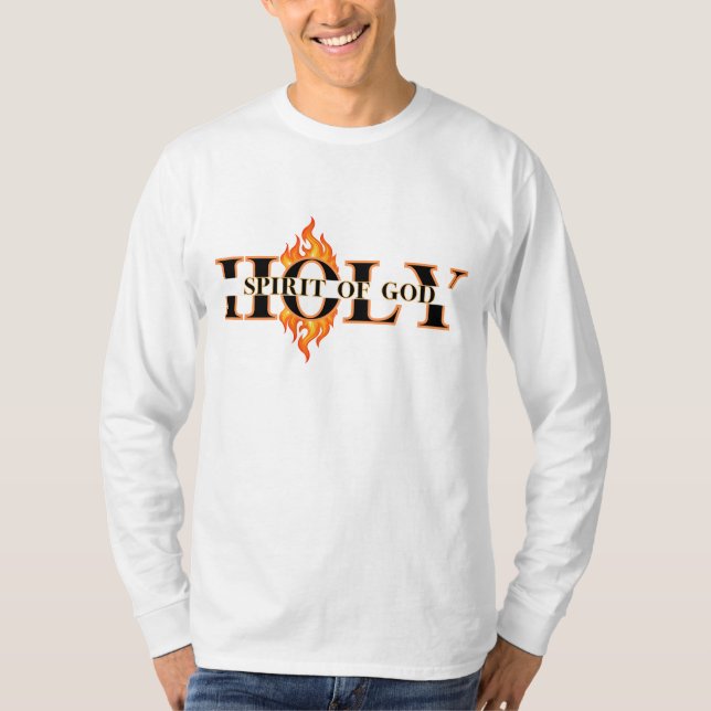 Holy Spirit of God Basic Long Sleeve T-Shirt  (Front)