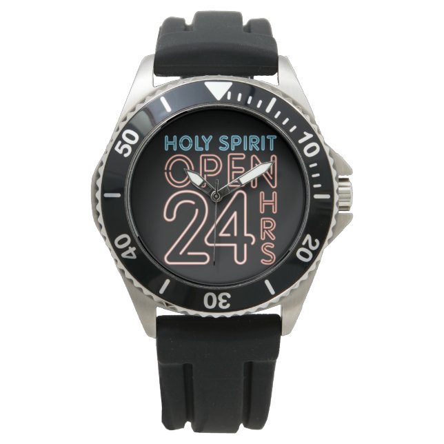 Holy Spirit Open 24/7 Watch (Front)