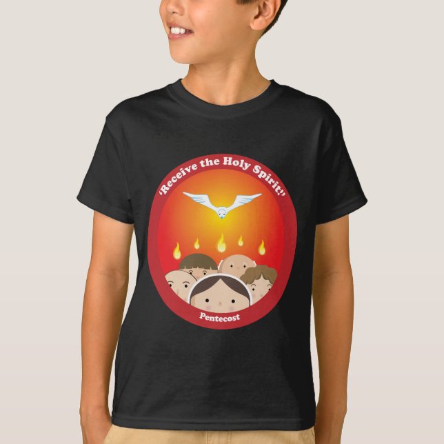 Holy Spirit Pentecost T-Shirt (Front)