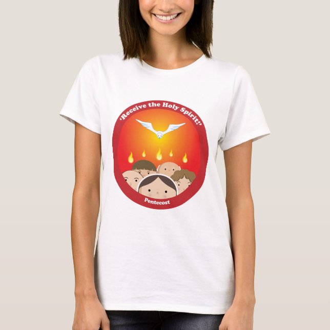 Holy Spirit Pentecost T-Shirt (Front)
