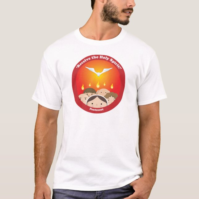 Holy Spirit Pentecost T-Shirt (Front)