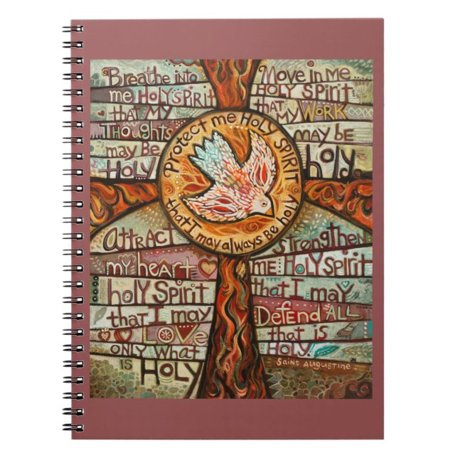 Holy Spirit Prayer Notebook (Front)