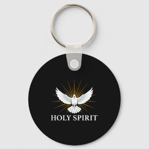 Holy Srit Dove Sritual Symbol Christian Bible Fait Key Ring