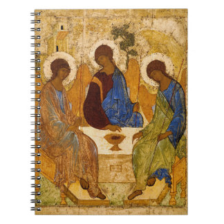 Holy Trinity by Andrey Rublev Notebook