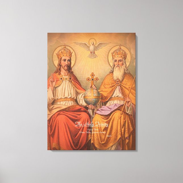 Holy Trinity Canvas Print (Front)
