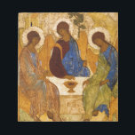 Holy Trinity Icon Rublev Byzantine Catholic Gift Notepad<br><div class="desc">Holy Trinity - famous icon painted by Andrei Rublev</div>