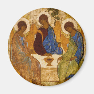 Holy Trinity Icon Rublev  Magnet