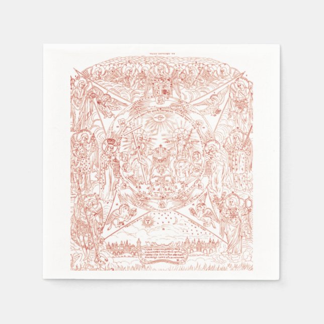 Holy Trinity in Glory Napkin (Front)