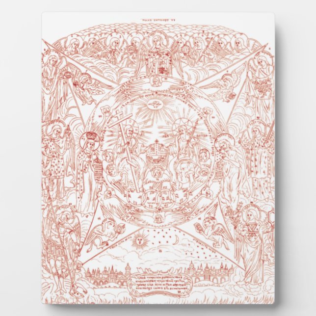 Holy Trinity in Glory Plaque (Front)