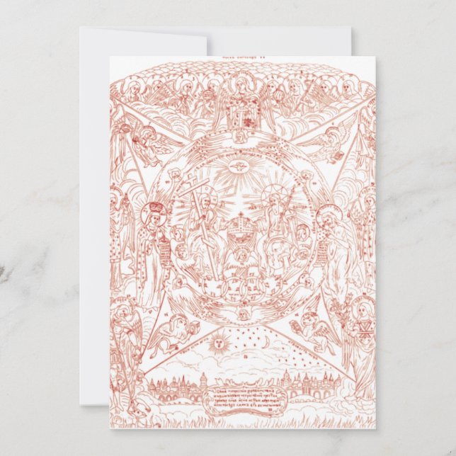 Holy Trinity in Glory Thank You Card (Front)