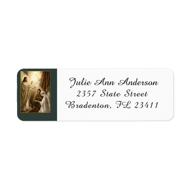 Holy Trinity Return Address (Front)