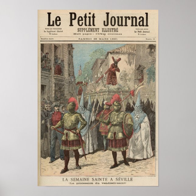 Holy Week in Seville Poster (Front)