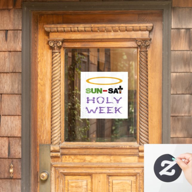 Holy Week (Palm Sunday to Holy Thursday) (Home Door)