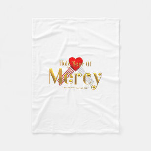 Holy Year of Mercy Fleece Blanket