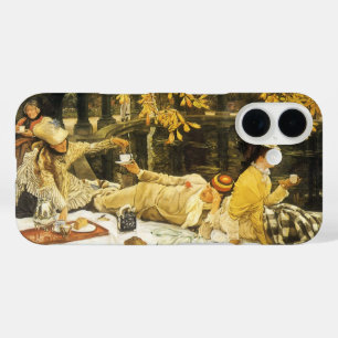 Holyday, the Picnic by James Tissot, Victorian Art iPhone 16 Case